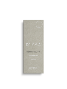 Dolomia Botanical Fit Körpercreme – Neue Energie und Vitalität für eine elastischere und lang anhaltend mit Feuchtigkeit versorgte Haut.