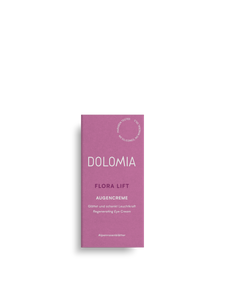 Dolomia Flora Lift Augencreme – Natürliche Lifting-Pflege für einen entspannten und strahlenden Blick. 