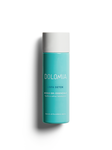 Dolomia Linfa Tex Essenzlotion – Ausgleichende und feuchtigkeitsspendende Lotion, die die Wirkung der nachfolgenden Hautpflegeprodukte verstärkt. Erhältlich im Shop der Helios Apotheke Klosters.