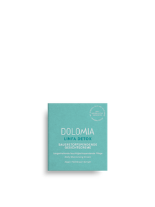 Dolomia Linfa Detox Sauerstoffspendende Gesichtscreme – aktiviert die Vitalität der Haut und verbessert die Hautfeuchtigkeit. Tag für Tag sorgt die frische, angenehme Textur für eine strahlende, aufgepolsterte und gestärkte Haut.