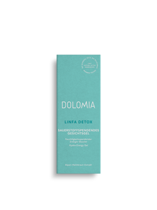 Dolomia Linfa Detox Sauerstoffspendendes Gesichtsgel – Entgiftende Pflege. Unterstützt die essenziellen Zyklen der Sauerstoff- und Feuchtigkeitsversorgung der Haut.