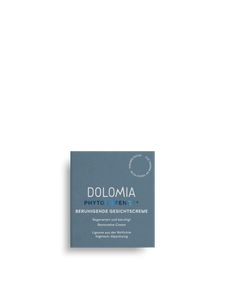 Dolomia Phyto Defence+ Beruhigende Pflegecreme – regeneriert und beruhigt empfindliche Haut und bringt sie ins Gleichgewicht.