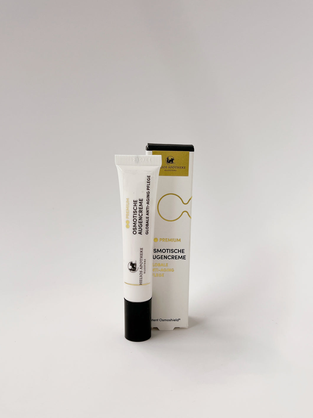 Osmotische Augencreme – Globale Anti-Aging Augencreme, die den Blick erstrahlen lässt. Erhältlich im Shop der Helios Apotheke Klosters.