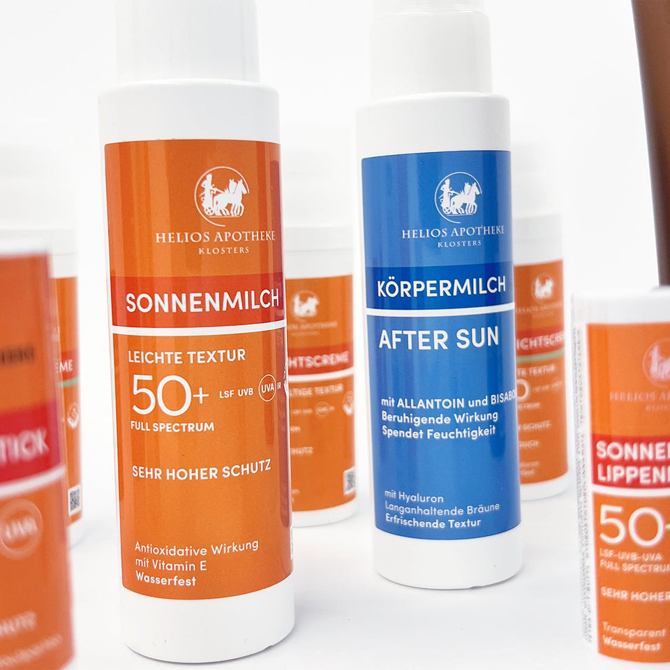 Sonnenschutz und Pflege