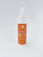 Sonnenspray Körper LSF 50+ Ultraleicht – Hoher Schutz mit Full Spectrum Filtersystem vor UVA-UVB-IR-Strahlen. Erhältlich im Shop der Helios Apotheke Klosters.